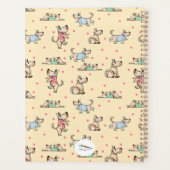 その犬のライフイエロープランナーの名前 プランナー手帳 (裏面)