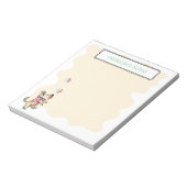 その犬の生命黄色い塊のジャグリング犬の名前 ノートパッド (回転)