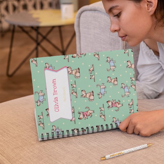 その犬の生活が並んだノート ノートブック