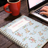 その犬の生活が並んだノート ノートブック