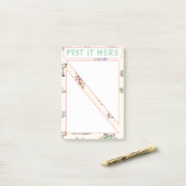 その犬の生活はここに置く ポストイット (デスク上)