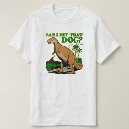 その犬を飼ってもいい? Tシャツ (デザイン正面)