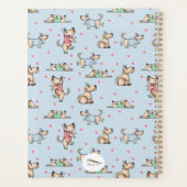 その犬ライフブループランナーの名前 プランナー手帳 (裏面)