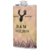 その狩りはカスタムウェディングギフト越しだ フラスク (左)