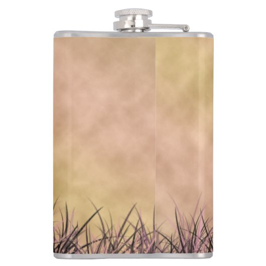 その狩りはカスタムウェディングギフト越しだ フラスク (裏面)