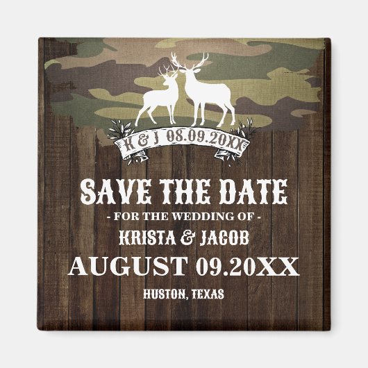 その狩りは西欧の結婚式を過ぎてデートを除く マグネット (正面)