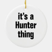 その狩猟物 セラミックオーナメント (裏面)