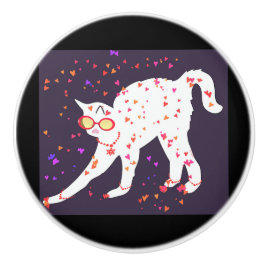 その猫を愛する セラミックノブ