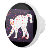 その猫を愛する セラミックノブ (右)