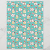 その猫ライフスクラップブック作り紙かわいい猫パターン (正面)