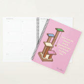 その猫ライフピンクキャットタワーの名前 プランナー手帳 (ディスプレー)