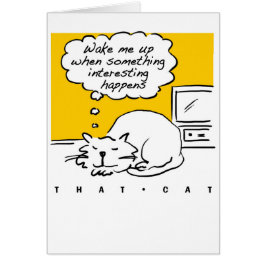 その猫漫画。寝てる猫。