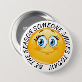 その理由は一部のスマイルボタン 缶バッジ (正面&裏面)