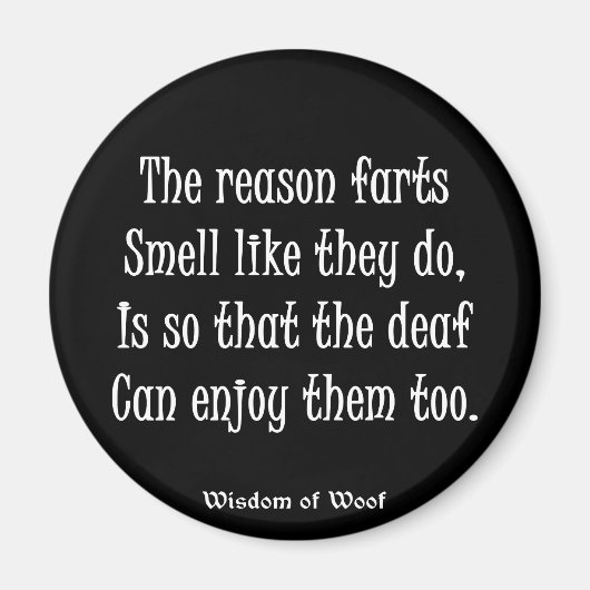 その理由は彼らのようににおいがする マグネット (正面)