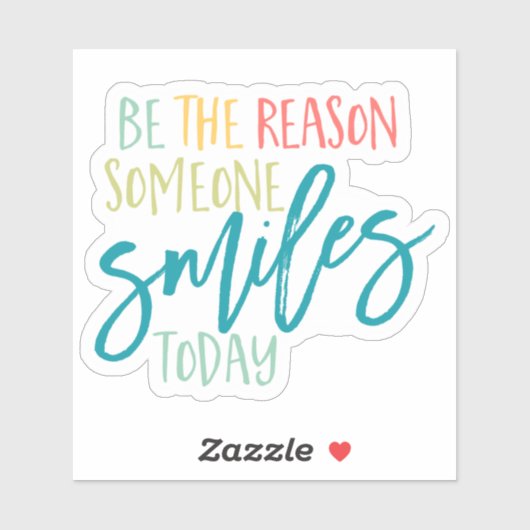 その理由スマイルハピネス喜び笑顔引用文 シール (シート)