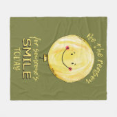 「その理由」フリースブランケット フリースブランケット (正面(横))