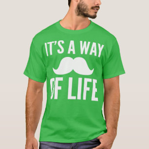 その生き方ひげ恋人ギフト Tシャツ