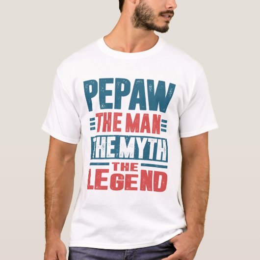 その男に神話を見せる Tシャツ (正面)