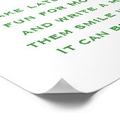 その男の子の恐竜の赤ん坊シャワー夜遅くのおむつ ポスター (角)