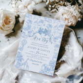 その男の子ブルートイレサファリ動物の赤ちゃんシャワー 招待状