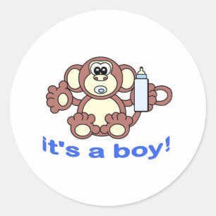 その男の子! ラウンドシール
