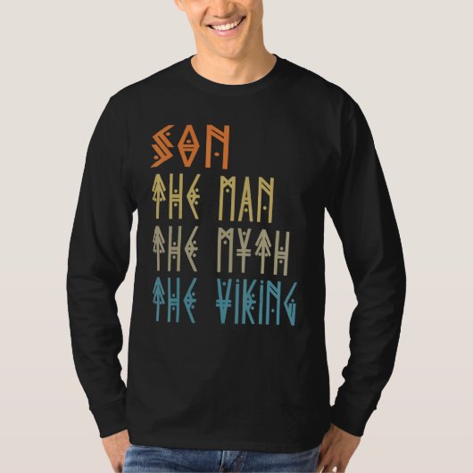 その男の息子は神話のバイキング Tシャツ (正面)