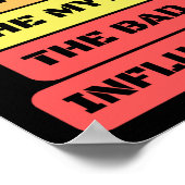 その男の祖父は悪い影響を持つ神話 ポスター (角)