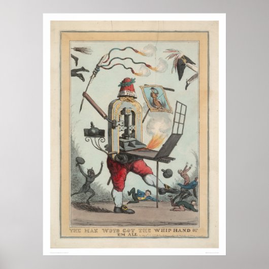 その男は得全員の鞭の手を痛める(1297) ポスター (正面)