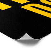 その男や女の邪魔をしてはいけない引用文 ポスター (角)