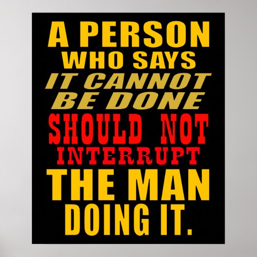 その男や女の邪魔をしてはいけない引用文 ポスター (正面)