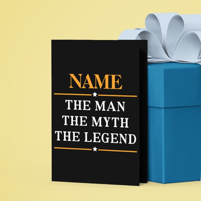 その男パーソナライズされたに神話を伝説と名付ける (クリエイターアップロード済み)
