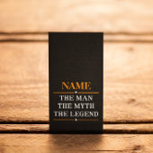 その男パーソナライズされたに神話を伝説と名付ける