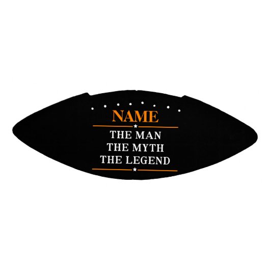 その男パーソナライズされたに神話を伝説と名付ける アメリカンフットボール (パネル)