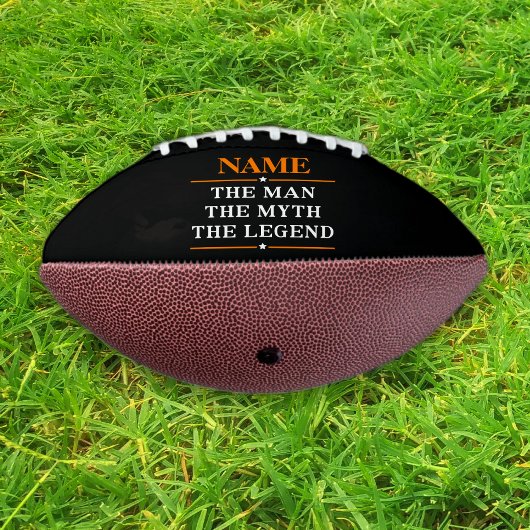 その男パーソナライズされたに神話を伝説と名付ける アメリカンフットボール