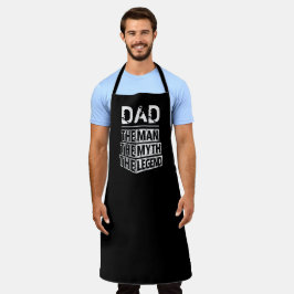 その男パーソナライズされたに神話を伝説と名付ける エプロン