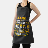 その男パーソナライズされたに神話を伝説と名付ける エプロン (インサイチュ)