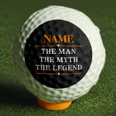 その男パーソナライズされたに神話を伝説と名付ける ゴルフボール