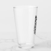 その男パーソナライズされたに神話を伝説と名付ける タンブラーグラス (右)