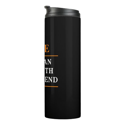 その男パーソナライズされたに神話を伝説と名付ける タンブラー (回転右)