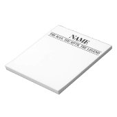 その男パーソナライズされたに神話を伝説と名付ける ノートパッド (回転)