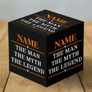 その男パーソナライズされたに神話を伝説と名付ける フォトキューブ