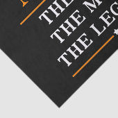 その男パーソナライズされたに神話を伝説と名付ける 薄葉紙 (詳細)