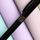 その男パーソナライズされたに神話を伝説と名付ける 黒ボールペン