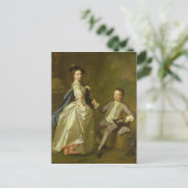 その男。レイチェル・ハミルトンと彼女の兄弟 ポストカード (スタンド正面)