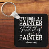 その画家になるまで誰もが実在絵師だクール キーホルダー (正面)