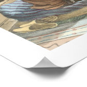 その画家のためにデルフィで開かれたディナー ポスター (角)