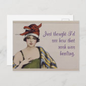 「その発考え疹が治っているのが見えるだけ」 P ポストカード (正面/裏面)