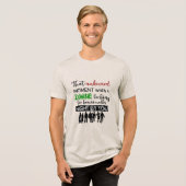 その瞬間おもしろい トライブレンドTシャツ (正面全面)