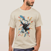 その瞬間を乗り越える Tシャツ (正面)