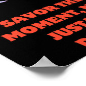 その瞬間を味わう ポスター (角)